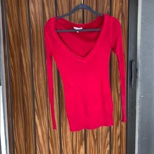 Red sweater